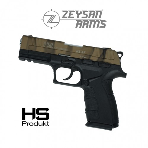 Hs Produkt XZ-47 9mm Army Brown